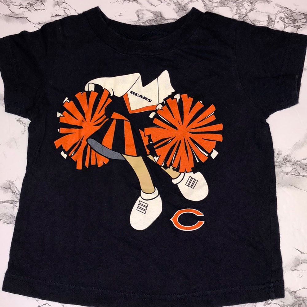 NFL Bears Vintage girl’s graphic tee Size 3T 🐻